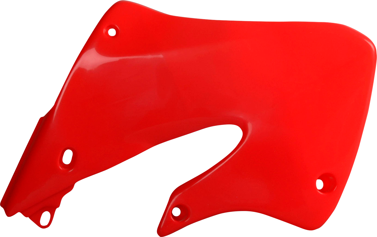 POLISPORT Radiator Cover - OEM Fluorescent Red - CR 125R/250R 8417000003