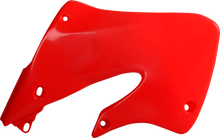 POLISPORT Radiator Cover - OEM Fluorescent Red - CR 125R/250R 8417000003