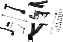 DRAG SPECIALTIES Forward Control Kit - Black - FL/FX D35-0224GB