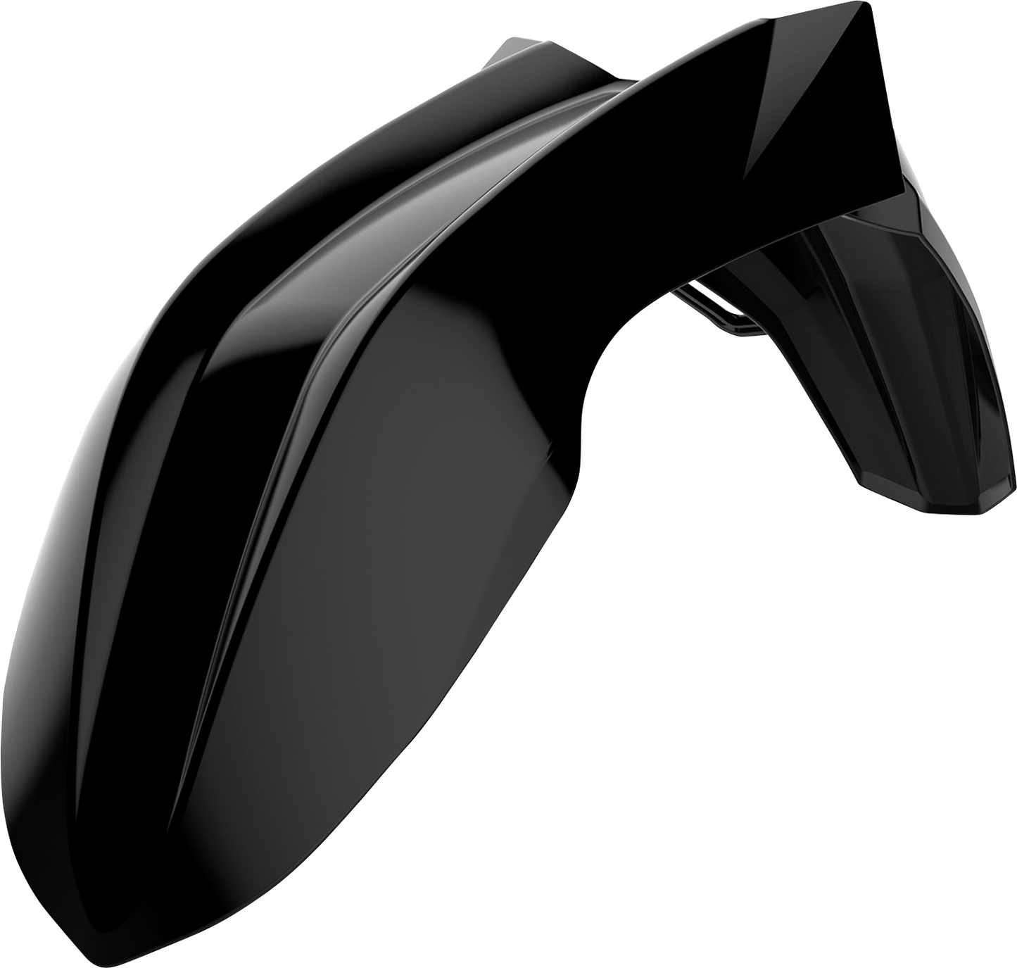POLISPORT Front Fender - Black - Kawasaki - KLR '08-'18 8556400001