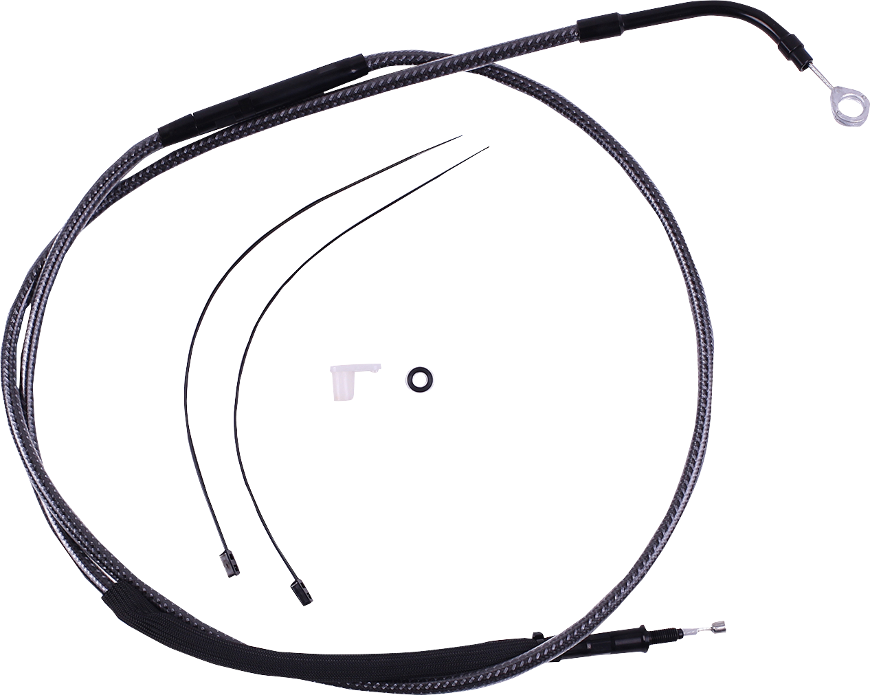 MAGNUM SHIELDING High-Efficiency Polished KARBONFIBR Clutch Cable - 67-3/4" 72362HE