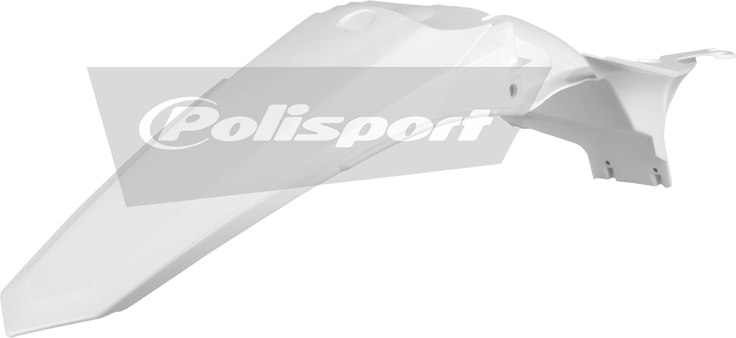 POLISPORT Fender - Rear - White - Yamaha - YZ '14-'18 8579600002