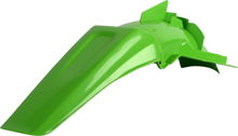 POLISPORT Fender - Rear - Green - Kawasaki - KX '99-'02 8595100001