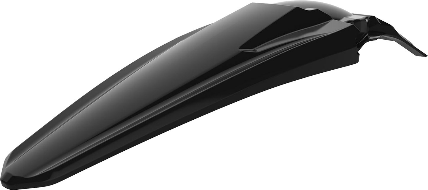 POLISPORT Fender - Rear - Black - Kawasaki - KX '16-'21 8595600003