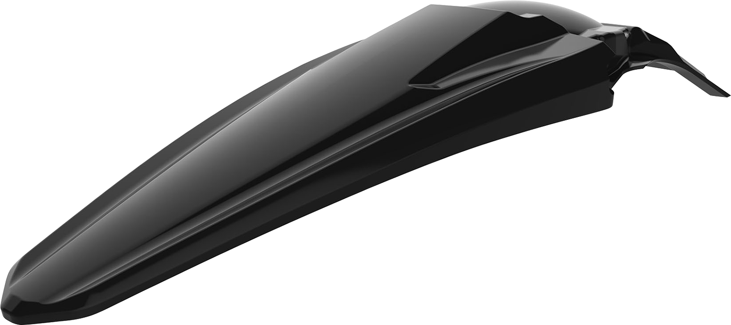 POLISPORT Fender - Rear - Black - Kawasaki - KX '16-'21 8595600003
