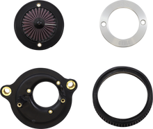 S&S CYCLE Air Stinger Stealth Air Cleaner Kit - Chrome Ring 170-0714A