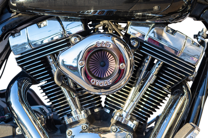 S&S CYCLE Air Stinger Stealth Air Cleaner Kit - Chrome 170-0719A
