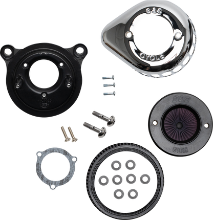 S&S CYCLE Air Stinger Stealth Air Cleaner Kit - Chrome 170-0719A