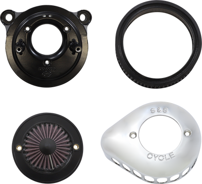 S&S CYCLE Air Stinger Stealth Air Cleaner Kit - Chrome 170-0719A