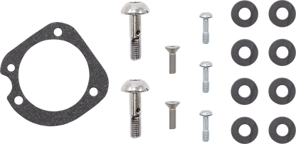 S&S CYCLE Air Stinger Stealth Air Cleaner Kit - Black Chrome Ring 170-0724A
