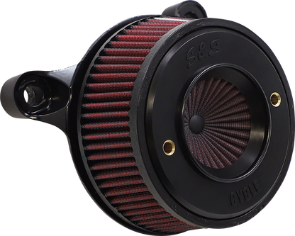 S&S CYCLE Air Stinger Stealth Air Cleaner Kit - Black Chrome Ring 170-0716A