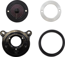 S&S CYCLE Air Stinger Stealth Air Cleaner Kit - Chrome Ring 170-0715A