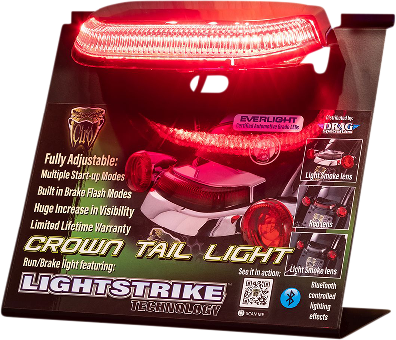CIRO Crown Taillight Product Display 22153