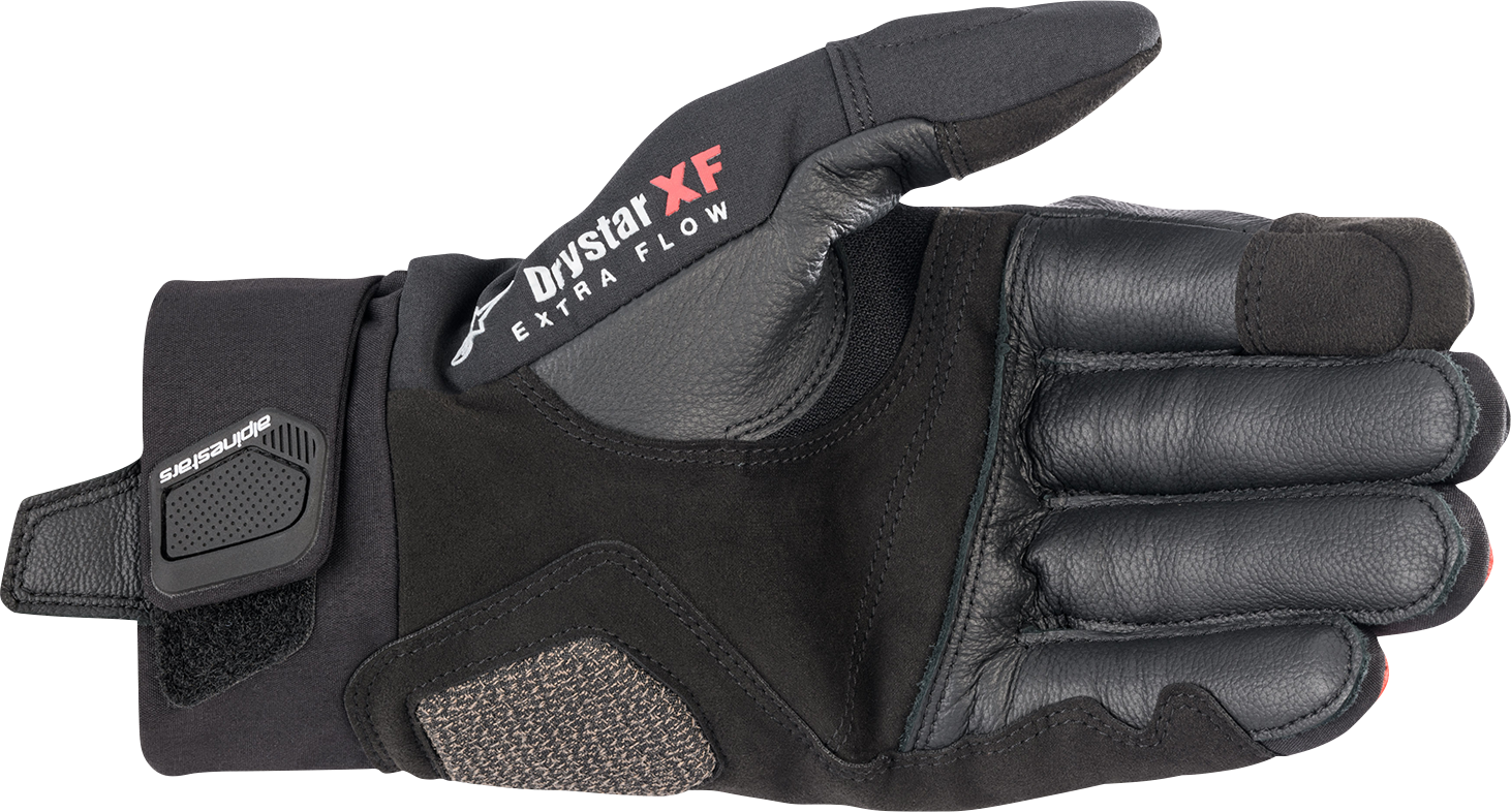 ALPINESTARS Hyde XT DrystarXF® Gloves - Black/Bright Red - Large 3522523-1303-L