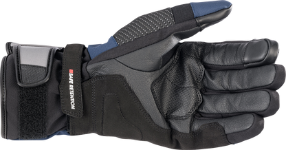 ALPINESTARS Andes V3 Drystar® Gloves - Black/Dark Blue - 2XL 3527521-1267-2X
