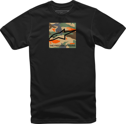 ALPINESTARS Free Camo T-Shirt - Black - XL 1232-72220-10XL