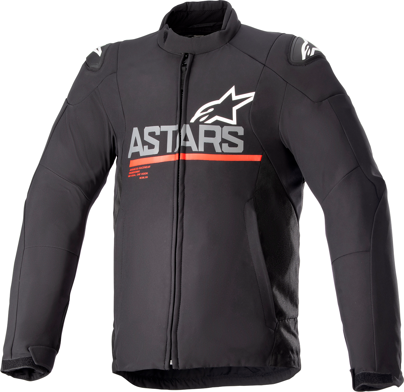 ALPINESTARS SMX Waterproof Jacket - Black/Dark Gray/Bright Red - 3XL 3206523-1993-3X