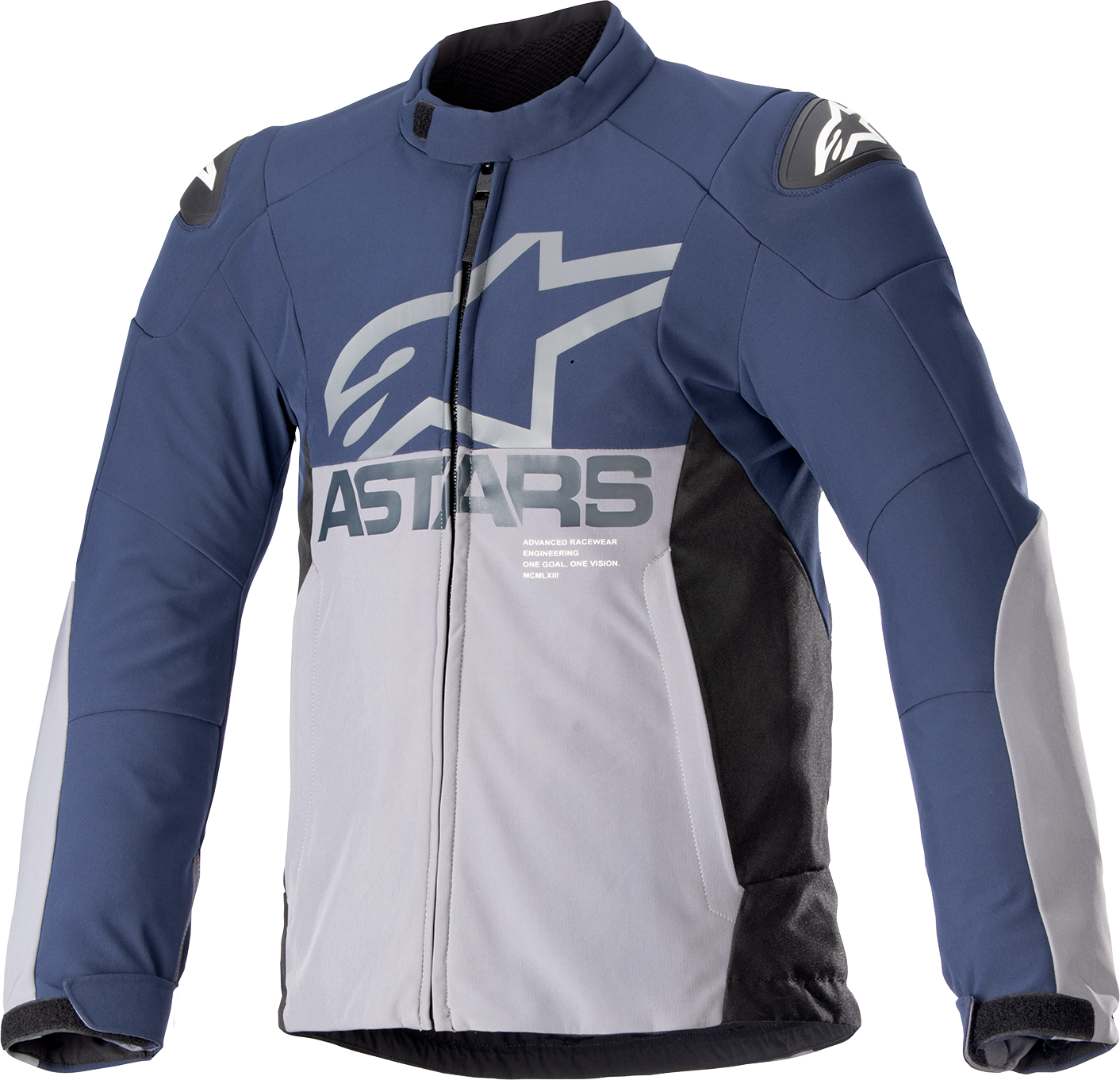 ALPINESTARS SMX Waterproof Jacket - Night Navy/Dark Gray - 2XL 3206523-7161-2X
