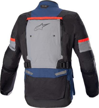 ALPINESTARS Bogota Pro Drystar® Jacket - Dark Blue/Black/Bright Red - 4XL 3207023-7093-4X