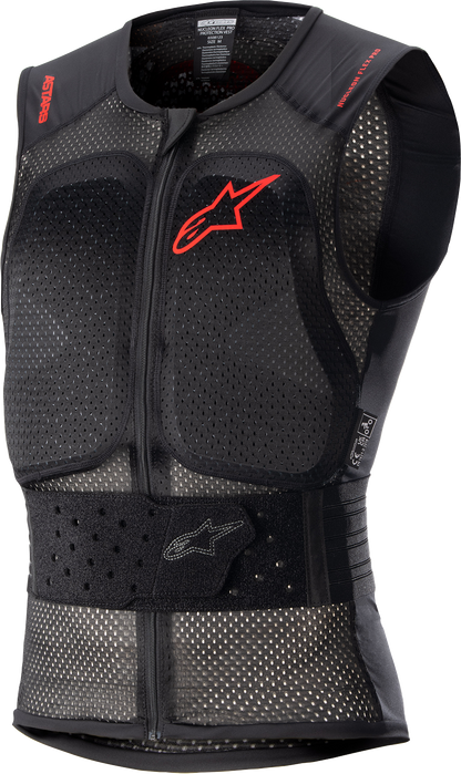 ALPINESTARS Nucleon Flex Pro Protection Vest - Black/Red - Small 6508123-009-S