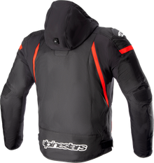 ALPINESTARS Zaca Waterproof Jacket - Black/Bright Red/White - 2XL 3206423-1342-2X