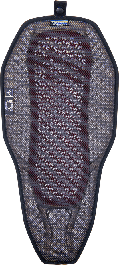ALPINESTARS Nucleon Flex PROi Full Back Protector Insert - Transparent Smoke/Red - Small 6526323-003-S