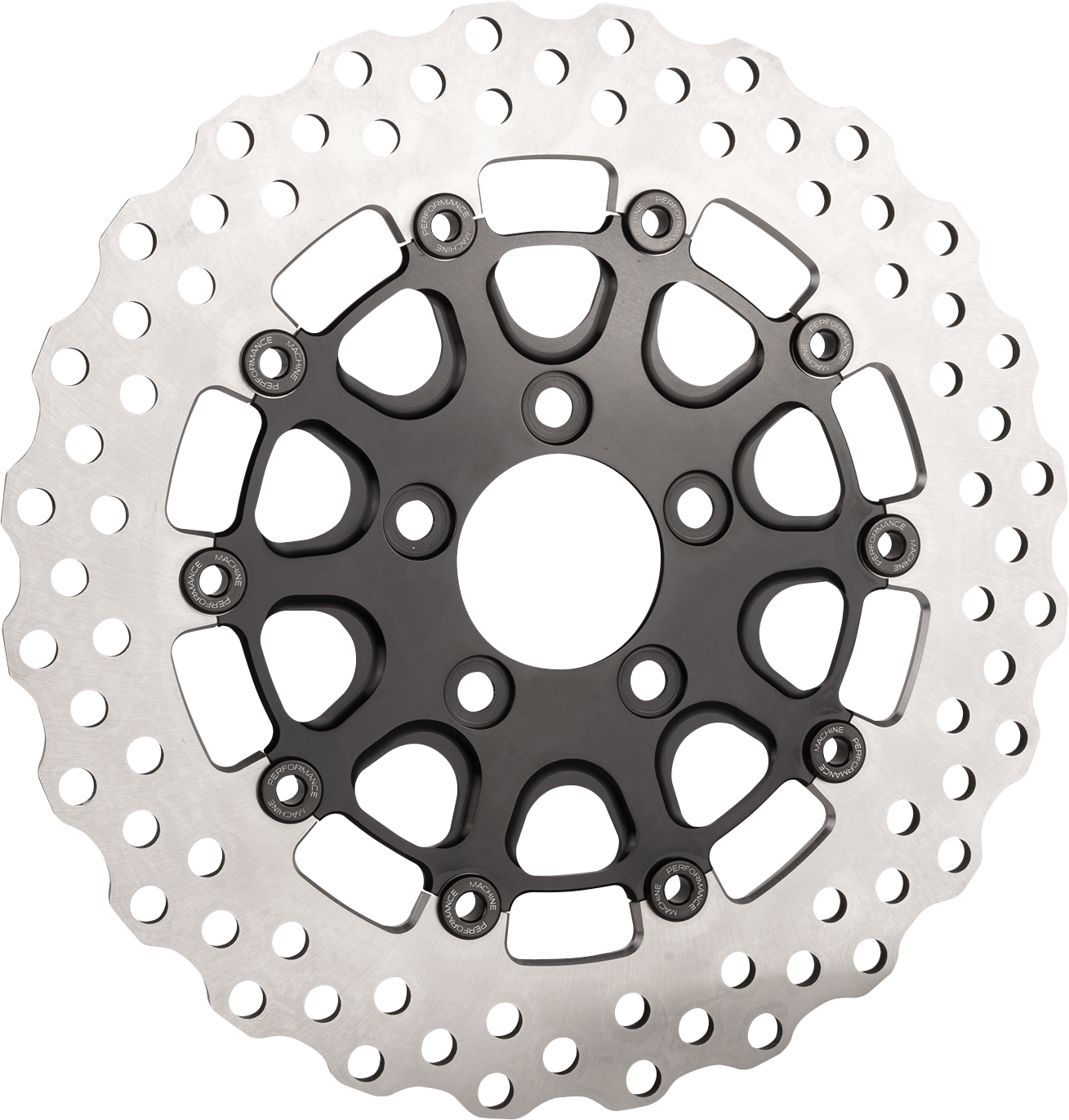 SLYFOX Front Rotor - Black - 11.8" 0133-1812S-B