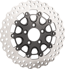 SLYFOX Front Rotor - Black - 11.8" 0133-1812S-B