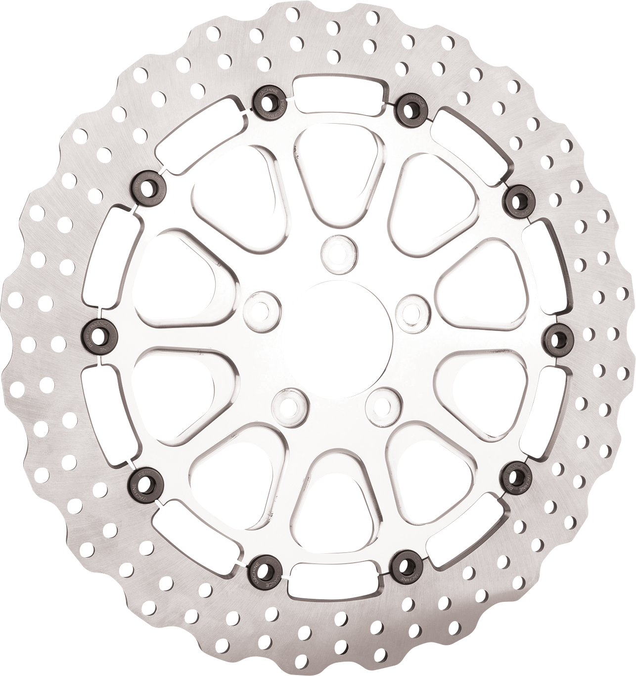 SLYFOX Front Rotor - Raw - 13" 0133-3061S-M