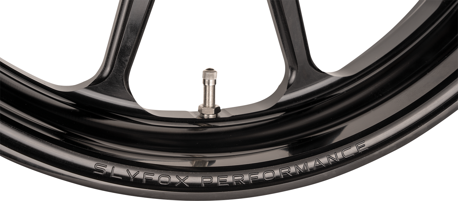 SLYFOX Wheel - Track Pro - Front - Dual Disc/with ABS - Black - 17x3.5 12047706RSLYAPB