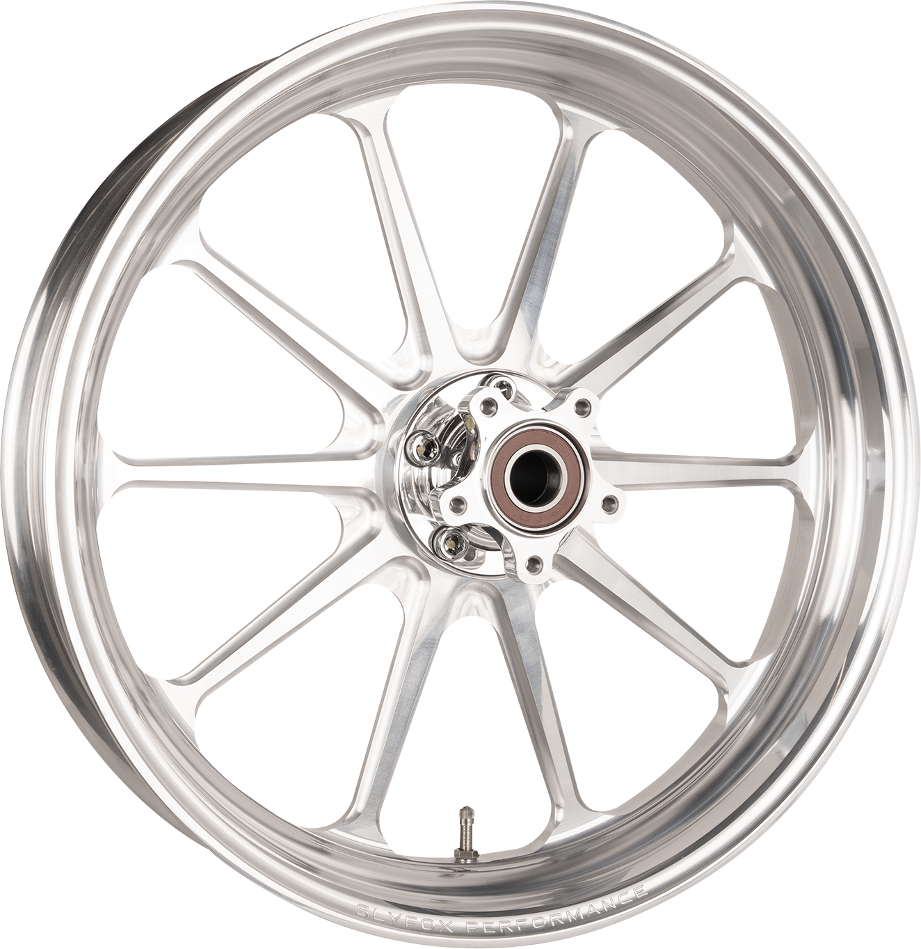 SLYFOX Wheel - Track Pro - Rear - Single Disc/without ABS - Machined - 17x6 12707716RSLYAPM