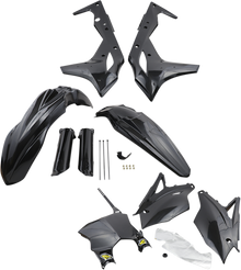 CYCRA Body Kit - Powerflow - Black - Kawasaki - KX '17-'20 1CYC-9319-12