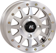 HIGH LIFTER Wheel - HLA1 Beadlock - Front/Rear - Machined - 15x7 - 5/4.5 - 5+2 (+40 mm) 15HLA1-1745