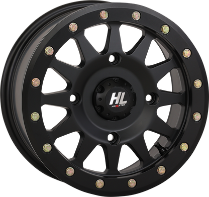 HIGH LIFTER Wheel - HLA1 Beadlock - Front/Rear - Matte Black - 15x7 - 5/4.5 - 5+2 (+40 mm) 15HLA1-1445