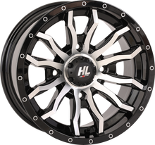 HIGH LIFTER Wheel - HL21 - Front/Rear - Gloss Black w/Machined - 20x7 - 4/137 - 4+3 (+10 mm) 20HL21-1137