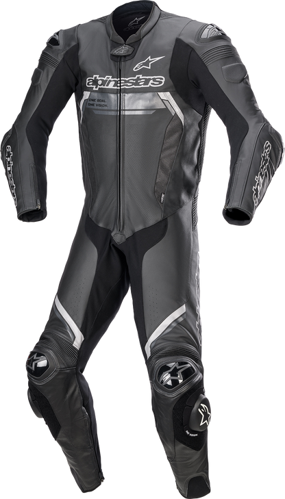 ALPINESTARS Missile Ignition v2 1-Piece Leather Suit - Black/Black - US 42 / EU 52 3150222-1100-52