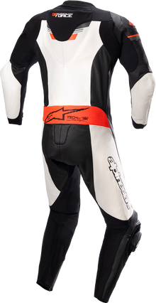 ALPINESTARS GP Force Chaser 1-Piece Leather Suit - Black/White/Red Fluo - US 44 / EU 54 3150321-1231-54