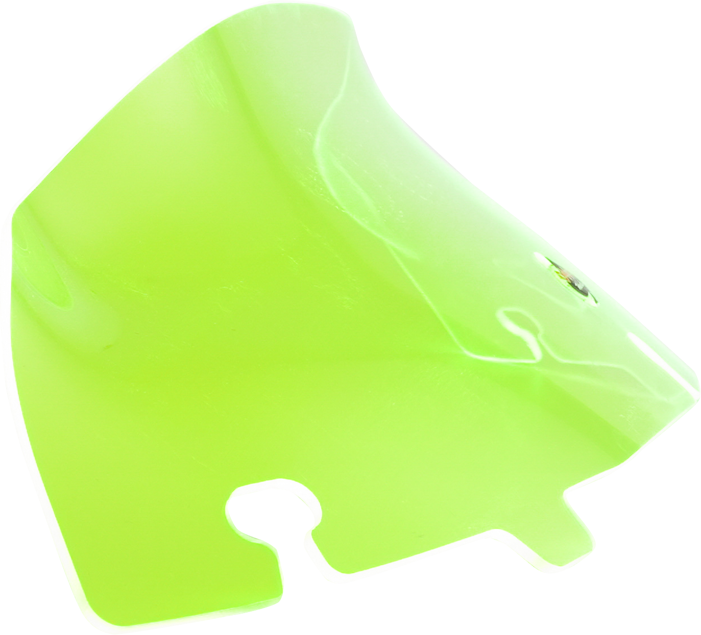 KLOCK WERKS Kolor Flare™ Windshield - 6.5" - Green Ice - FLH KWW-01-0646