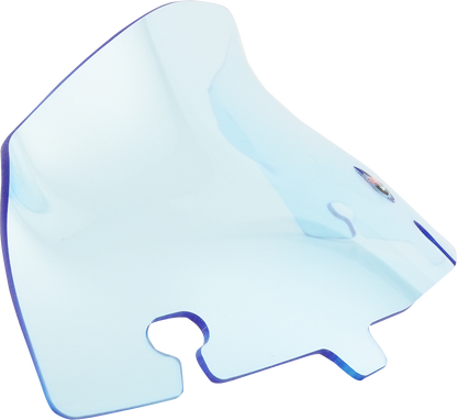KLOCK WERKS Kolor Flare™ Windshield - 6.5" - Blue Ice - FLH KWW-01-0647