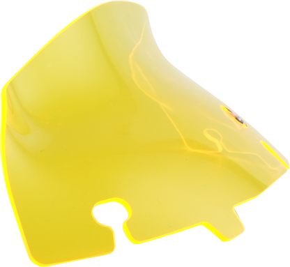 KLOCK WERKS Kolor Flare™ Windshield - 6.5" - Yellow Ice - FLH KWW-01-0644