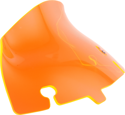 KLOCK WERKS Kolor Flare™ Windshield - 6.5" - Orange Ice - FLH KWW-01-0643