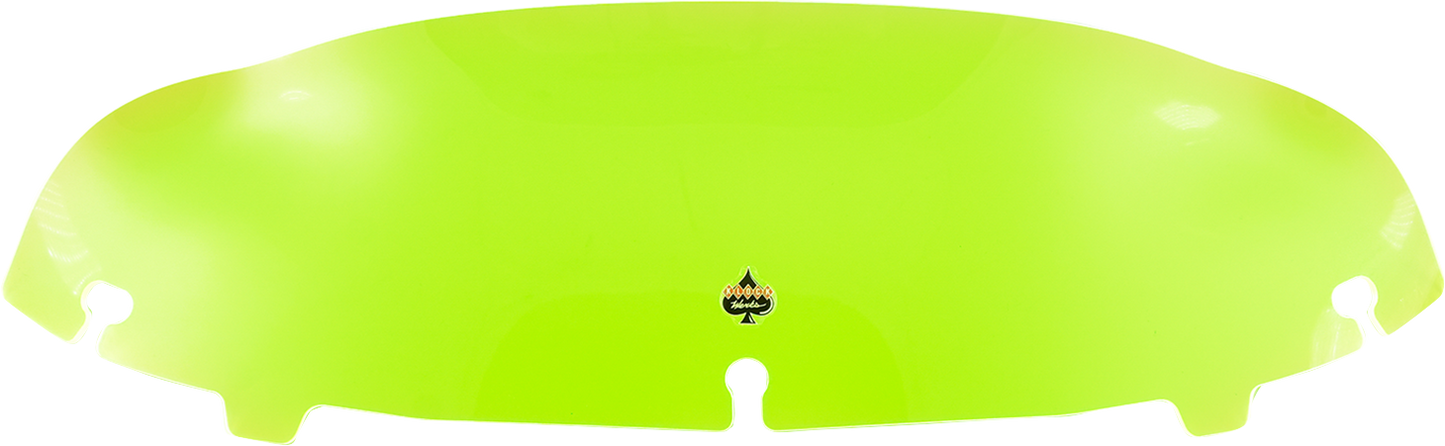 KLOCK WERKS Kolor Flare™ Windshield - 6.5" - Green Ice - FLH KWW-01-0646