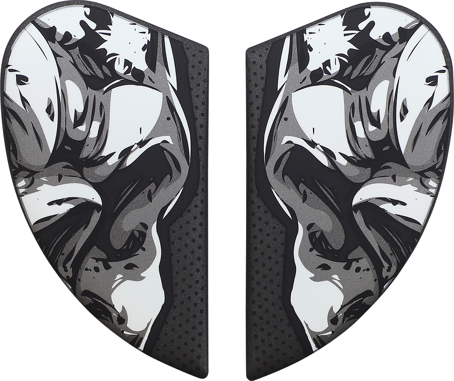 ICON Airform™ Side Plates - Death or Glory - Black 0133-1414
