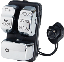 DRAG SPECIALTIES Can Bus Handlebar Control Module - Left - Chrome 78591