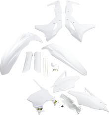 CYCRA Body Kit - Powerflow - White - Kawasaki - KX 1CYC-9319-42