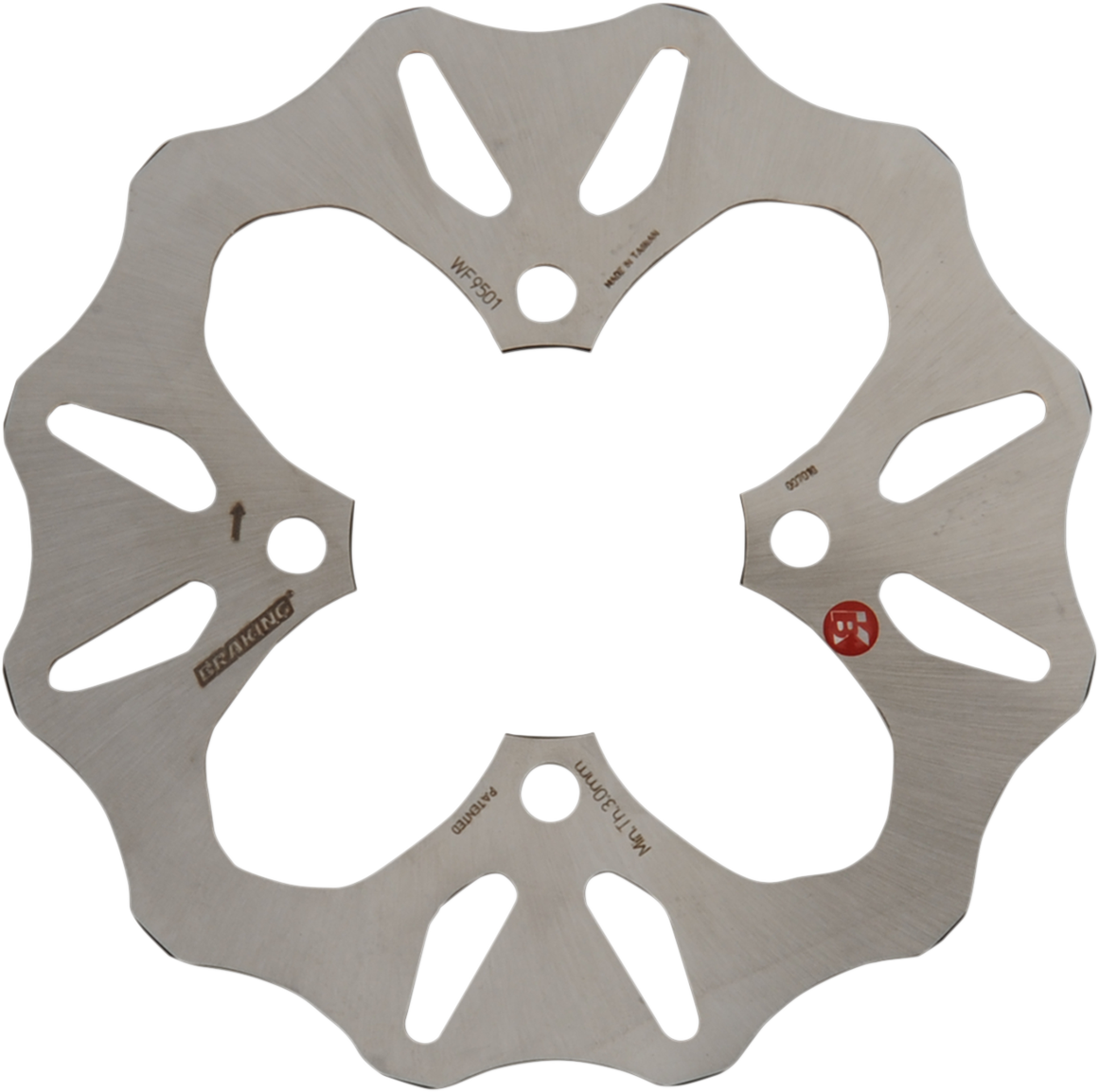 BRAKING Brake Rotor - Rear - Kawasaki WF9501