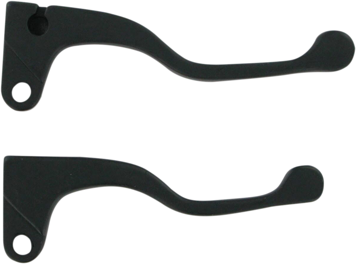 PARTS UNLIMITED Shorty Power Lever Set - Black 44-4106