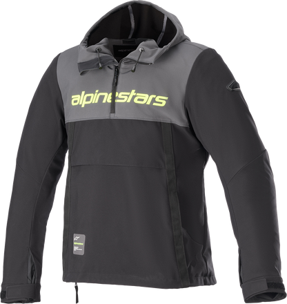 ALPINESTARS Sherpa Jacket - Black/Gray/Yellow - Large 4208123-9151-L