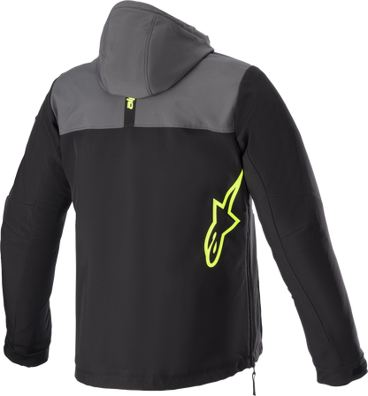 ALPINESTARS Sherpa Jacket - Black/Gray/Yellow - 3XL 4208123-9151-3X