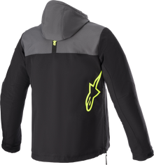 ALPINESTARS Sherpa Jacket - Black/Gray/Yellow - 4XL 4208123-9151-4X